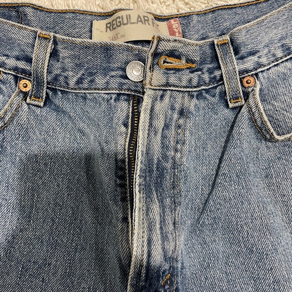 Vintage Levi Cutoff Denim Shorts - Picture 2 of 5